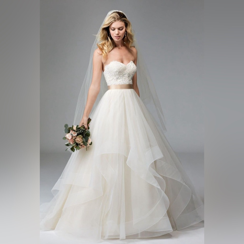 Anthropology wedding dress